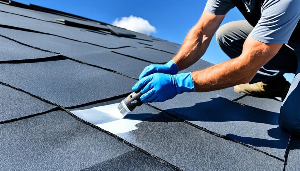 Apply Roof Sealant